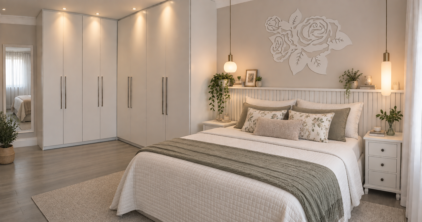 Quarto do Apartamento Cambuci, em São Paulo